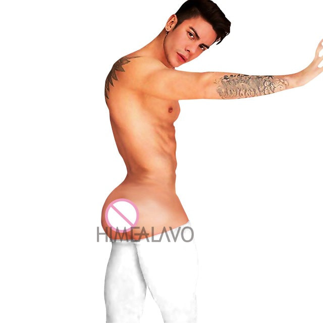 HIMEALAVO hot Sexy Gay Men's bodystocking Opaque Nylon Thigh High Stockings Male stockings 11 colors