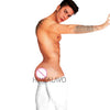 Image of HIMEALAVO hot Sexy Gay Men's bodystocking Opaque Nylon Thigh High Stockings Male stockings 11 colors