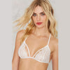 Image of HKMN Hot Sale Strappy Bra Women Apparel Lace Hollow Out Tops Open Cup Bras Halter Bralette Bandage Lingerie Sexy Bra Brasier
