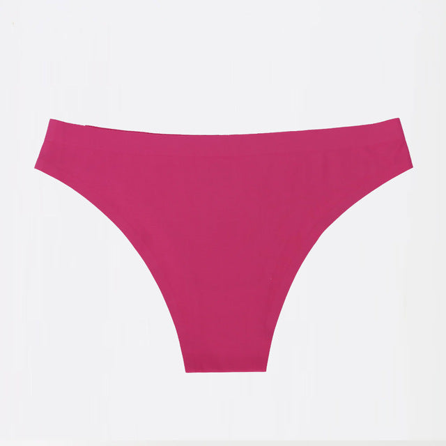 High Quality Panty Seamless Solid Color Concise Briefs Ultra thin Sexy Low rise Underwear S-XL Plus Size Ladies Lingerie New Hot