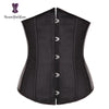 Image of Black/Beige Fitness Fat Burning Girdle Belt Sexy Women Body Waist Trainer Shapers Underbust Belt Corset Faja Shapewear  (19)