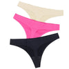 Image of Hot Silk Sexy Women Thongs g string Seamless Panties Female Underwear Sexy Tanga Panties Women Low-Rise Lingerie Panty Intimates