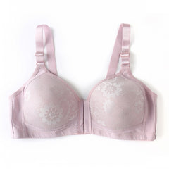 Hot sale mesh women bra big size underwear for women brassiere wireless wide sheer bra plus size bralett 0758