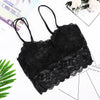 Image of Hot sexy women bra Summer 2019 fashion Sheer Lace floral Bralette Bras Girls Strappy lingerie bra underwear sweet wire free Bra