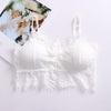 Image of Hot sexy women bra Summer 2019 fashion Sheer Lace floral Bralette Bras Girls Strappy lingerie bra underwear sweet wire free Bra