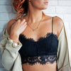 Image of Hot sexy women bra Summer 2019 fashion Sheer Lace floral Bralette Bras Girls Strappy lingerie bra underwear sweet wire free Bra