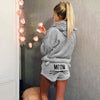 Image of JULY'S SONG Women Pajama Sets 2019 Autumn Winter Flannel Cartoon Warm Pyjamas Animal Sleepwear Cat Female Pajama Women Homewear