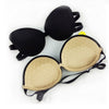 Image of Japanese Style Strapless Invisible Half Cup Sexy Push Up Bra Underwear Wedding Dress Small Breasts Seamless Anti-skid Bralette