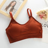 Image of Jerrinut Sexy Bra Underwear Bas For Women Bralette Seamless Padded Bra Lingerie Cotton Wireless Fitness Tops Brassiere Bra