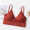 Image of Jerrinut Sexy Bra Underwear Bas For Women Bralette Seamless Padded Bra Lingerie Cotton Wireless Fitness Tops Brassiere Bra