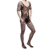 Image of KWAN.Z male sexy lingerie transparent open crotch bodystocking men's catsuit sexy body all wrapped hot erotic underwear bodysuit