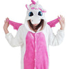 Image of Kigurumi Unicorn Pajama Stitch Adult Animal Onesie Women Men Couple 2019 Winter Pajamas Suit Cat Sleepwear Flannel Pijamas