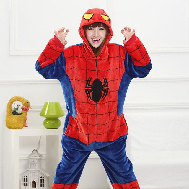 Kigurumi Unicorn Pajama Stitch Adult Animal Onesie Women Men Couple 2019 Winter Pajamas Suit Cat Sleepwear Flannel Pijamas