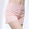Image of Knitted silk safety shorts large size silk shorts women's breathable hot pants boyshort female models LVFAN ZE0001