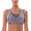 Image of La Isla Women's High Impact Support Wirefree Workout Racerback Sports Bra Top