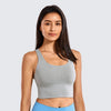 Image of La Isla Women's Medium Support Strappy Back Wirefree Removable Cups Longline Yoga Sports Bra XS S M L XL