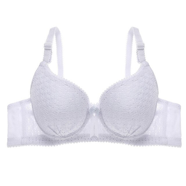 Lace Bra Comfort Cotton B C Cup Bras For Women Soft Bralette Push Up Bra Sexy Lingerie Charming Underwire Underwear 5 Colors New