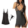 Image of Lace Bra Women Sexy Lingerie Lady Uniform Lace Sleepwear Exotic Dress Underwear Lenceria Sex Nuisette Babydoll