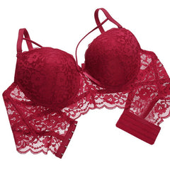 Lace Bras For Women Brassiere Underwire Bralette Sexy Ultra Thin Underwear Plus Size C D cup Lingerie Floral Female Bras