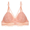 Image of Lace Floral Bralette Sexy Wireless Bra For Women Padded Bra Soft Underwear Top Female Lingerie Push Up Wire Free Bralette S-XL