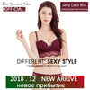 Image of Lace Longline Bras For Women No Underwire Women's Sexy Push Up Bra And Panty Set Plus Size Wireless Comfort Underwear Lingerie