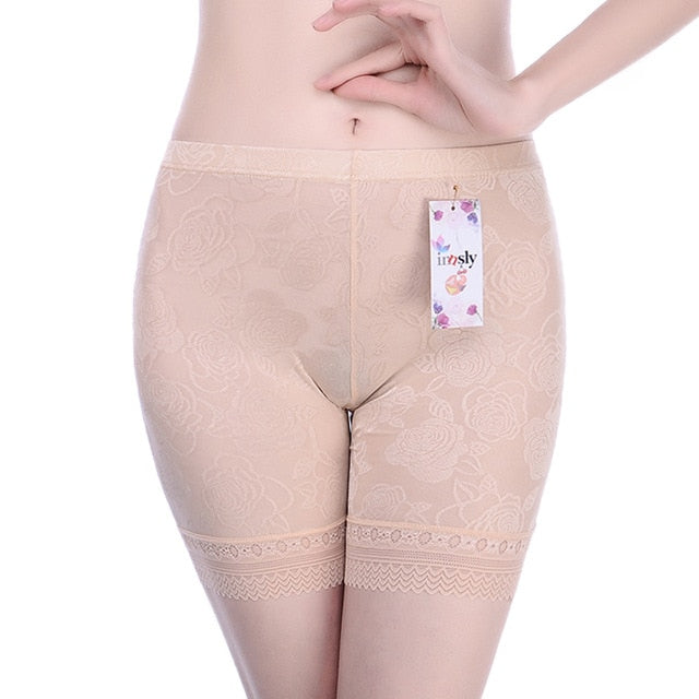 Lace Safety Short Panties Women Under Skirts Boyshorts Underwear Panties Seamless Big Size Female Everyday Safety Boxer