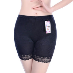 Lace Safety Short Panties Women Under Skirts Boyshorts Underwear Panties Seamless Big Size Female Everyday Safety Boxer