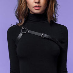 Leather Harness Body Harness Underwear Leather Belt For Women Body Strap Bra Cage Harajuku Bondage Sexy Suit Harness Lingerie