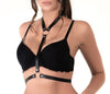 Image of Leather Leg Garter Body Strap Harness Belt Bridal Garters Belts For Women's Lingerie Sex Body Sexy Costumes Suspender Erotic