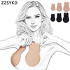 Image of Lingerie Femme 1 Pair Bandage Strapless Invisible Push Up Bras For Women Sexy Self Adhesive Wireless Bralette Party Stick Bras