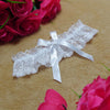 Image of Lingerie Wedding Gift Party Bridal Accessories Cosplay Sexy Lace Elastic Leg Garter Belt with Ribbon Bow Suspender Thigh Harness