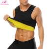 Image of Lover Beauty Men's Sweat Vest Body Shaper Shirt Thermo Slimming Sauna Suit Weight Loss Black Shapewear Neoprene Waist Trainer