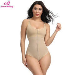 Lover-Beauty Slimming Underwear Bodysuit Body Shaper Women Waist Trainer Shapewear Postpartum Recovery Butt Lifter Panties