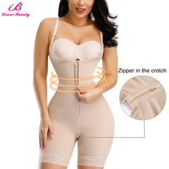 Lover-Beauty Women Waist Trainer Butt Lifter Shapewear Full Body Shaper Underbust Bodysuit Slimming Underwear Seamless