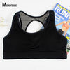 Image of MEIERSES Women Sports Bra Fitness Clothes Breathable Running Vest Mesh Patchwork Workout Tank Top 2019 New Yoga Top Sport Bra