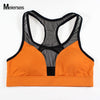 Image of MEIERSES Women Sports Bra Fitness Clothes Breathable Running Vest Mesh Patchwork Workout Tank Top 2019 New Yoga Top Sport Bra