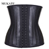 Image of MUKATU Latex Waist Trainer Corset Belly Slim Belt Body Shaper Modeling Strap 25 Steel Boned Waist Cincher fajas colombianas