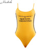 Image of Macheda 2017 Fashion Sexy Cotton Summer Bodysuits Women Yellow Stripe Romper Female Overall Summer Jumpsuit Skinny Work Clothing