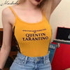 Image of Macheda 2017 Fashion Sexy Cotton Summer Bodysuits Women Yellow Stripe Romper Female Overall Summer Jumpsuit Skinny Work Clothing