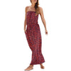 Image of Maxi Dress Tube Top Womens Bandeau Holiday Off Shoulder Long Dress Ladies Summer New Fashion Solid Sundress Vestidos Robe Femme