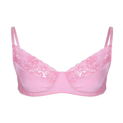 Men Sissy Sex Bra Tank Top Lingerie Bralette Fabric Brassiere Wire-free Top with Shoulder Straps Hot Bra Exotic Costume for Sex