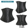 Image of Miss Moly Gothic Underbust Sexy Corset and Waist Cincher Bustiers Top Workout Body Shaper Belt Plus Size Lingerie Corselet S-6XL