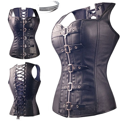 Miss Moly Steampunk Corset Gothic Bustier Boned Overbust Dress Underbust burlesque Top Plus Size 6Xl Tummy Slimming Clothes