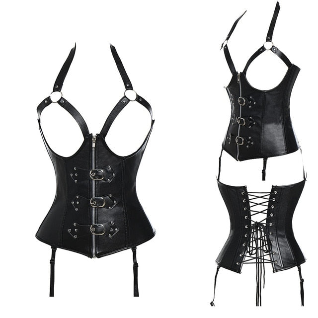 Miss Moly Steampunk Corset Gothic Bustier Boned Overbust Dress Underbust burlesque Top Plus Size 6Xl Tummy Slimming Clothes