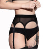 Image of Missomo Plus Size Sexy Garter Belt Punk Goth Women Suspender Belt Hot Sheer Thigh High Exotic Lingerie Garters For Stockings