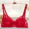 Image of Mozhini Fashion push up bra Sexy Lady Sexy Underwear Full Coverage Minimizer Non Padded Lace Sheer Bra big 32-40 BC Cup sexy bra