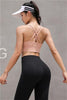Image of NWT 2019 Sports Bra Lady New Style Breathable Quick Dry Sports bra Bodybuilding Bras 4 Way Stretch Fabric Running Bras