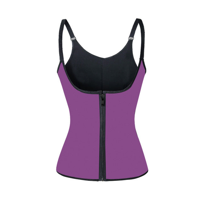 Neoprene Shapers Sauna Sweat Vest Waist Trainer Cincher Women Body Slimming Trimmer Corset Workout Thermo Push Up Trainer