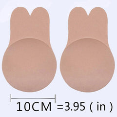 New 1 Pair Breast Lift Tape Sexy Cup Push Up Bra Invisible Silicone Breast Pads Breathable Nipple Cover Intimates Bras For Women