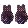 Image of New 6 Colors Kawaii Rabbit Women Silicone Strapless Invisible Push Up Bras For Self Adhesive Wireless Bralette Reusable Bra Pads